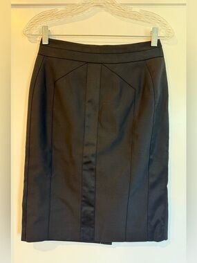 Women’s Ann Taylor Classic Black Women's Pencil Skirt (Size 0)